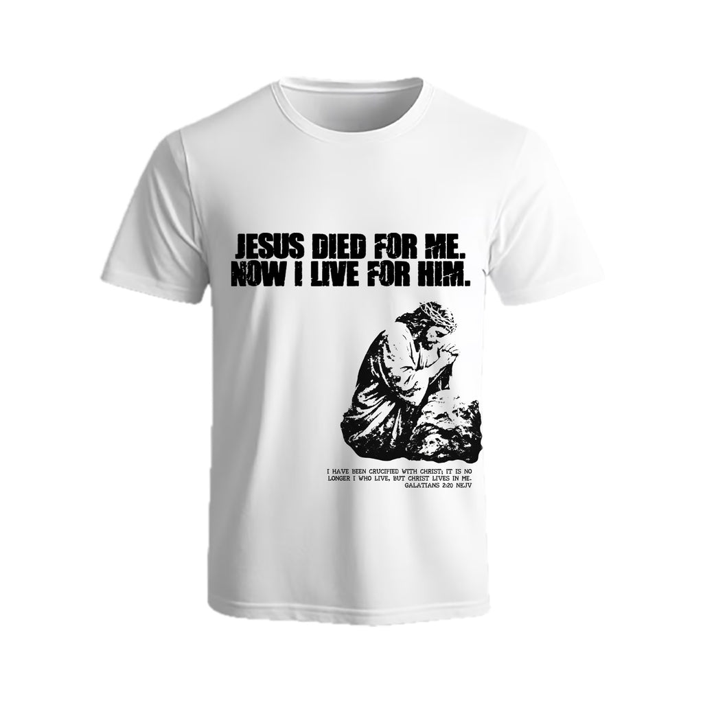 I Live For Him Graphic T Shirt